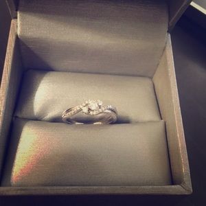 Zales 1/4 CTW 10K WG Ring